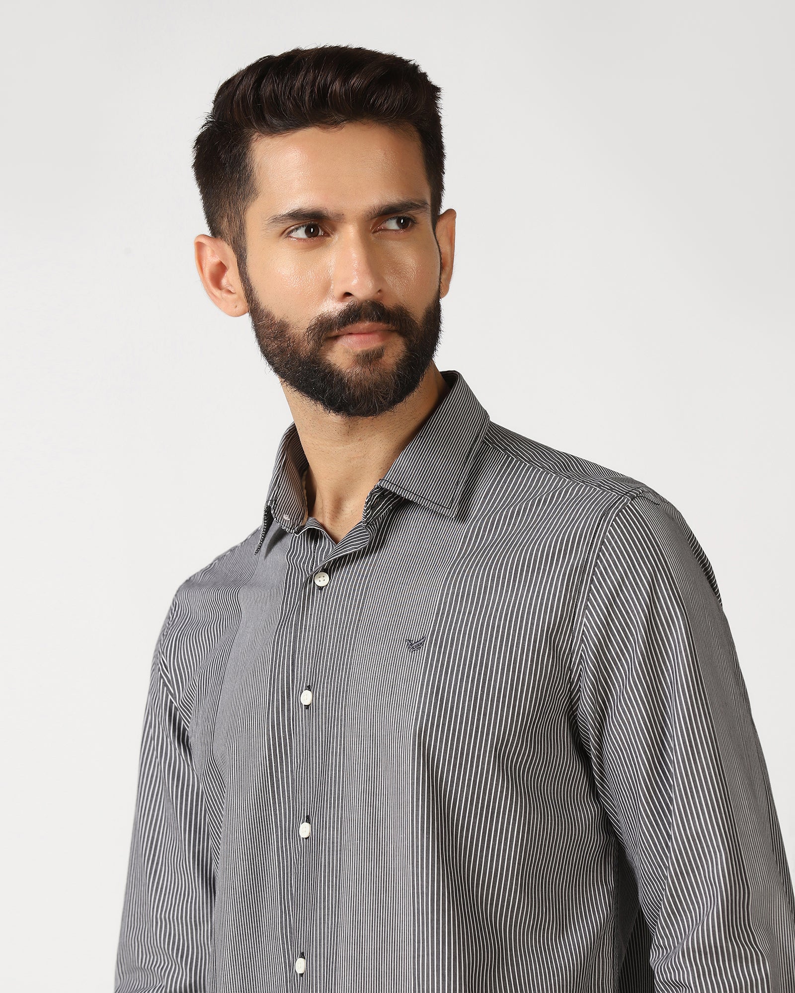 Black Stripe Shirt - Juden