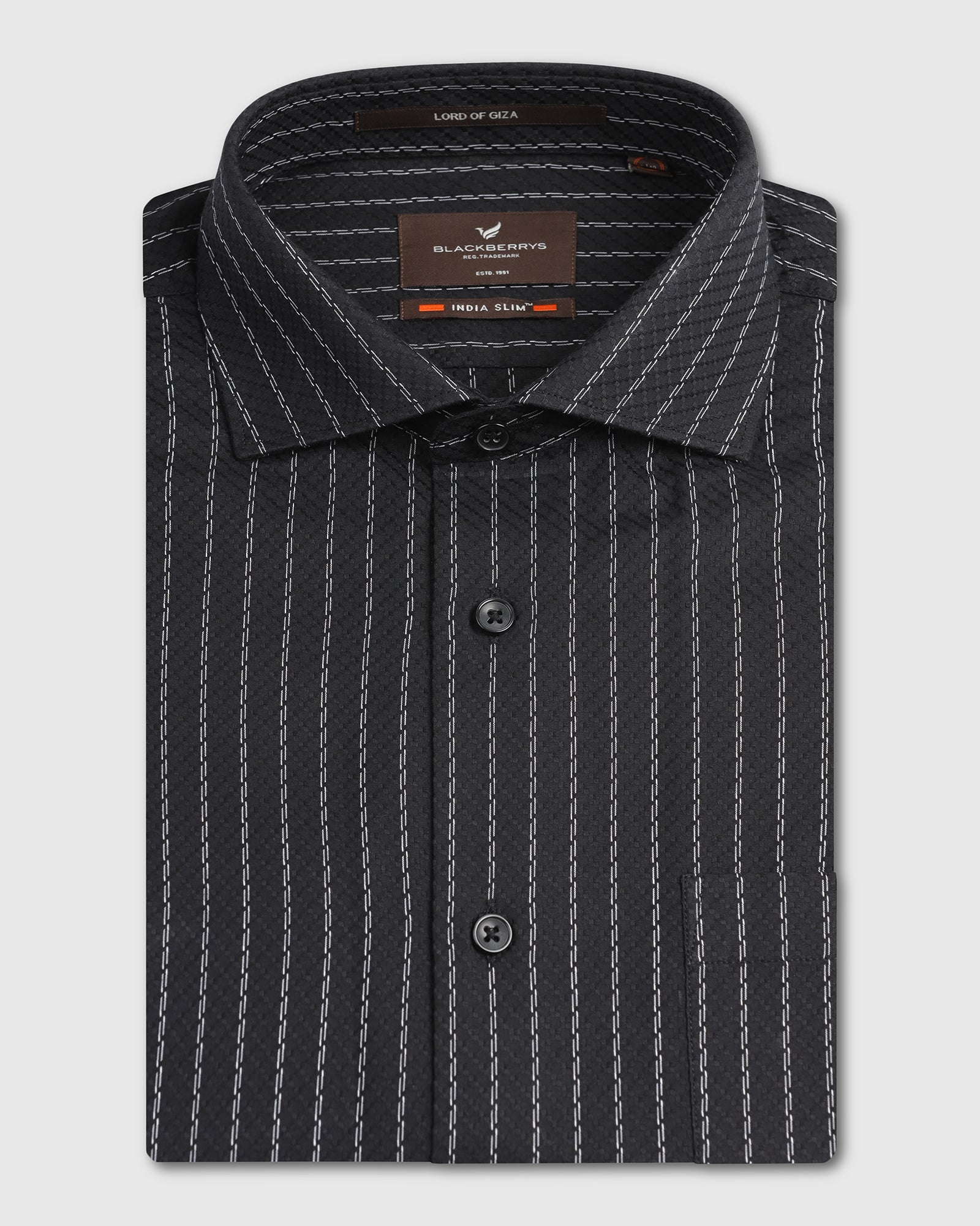 Black Stripe Shirt - Rooter
