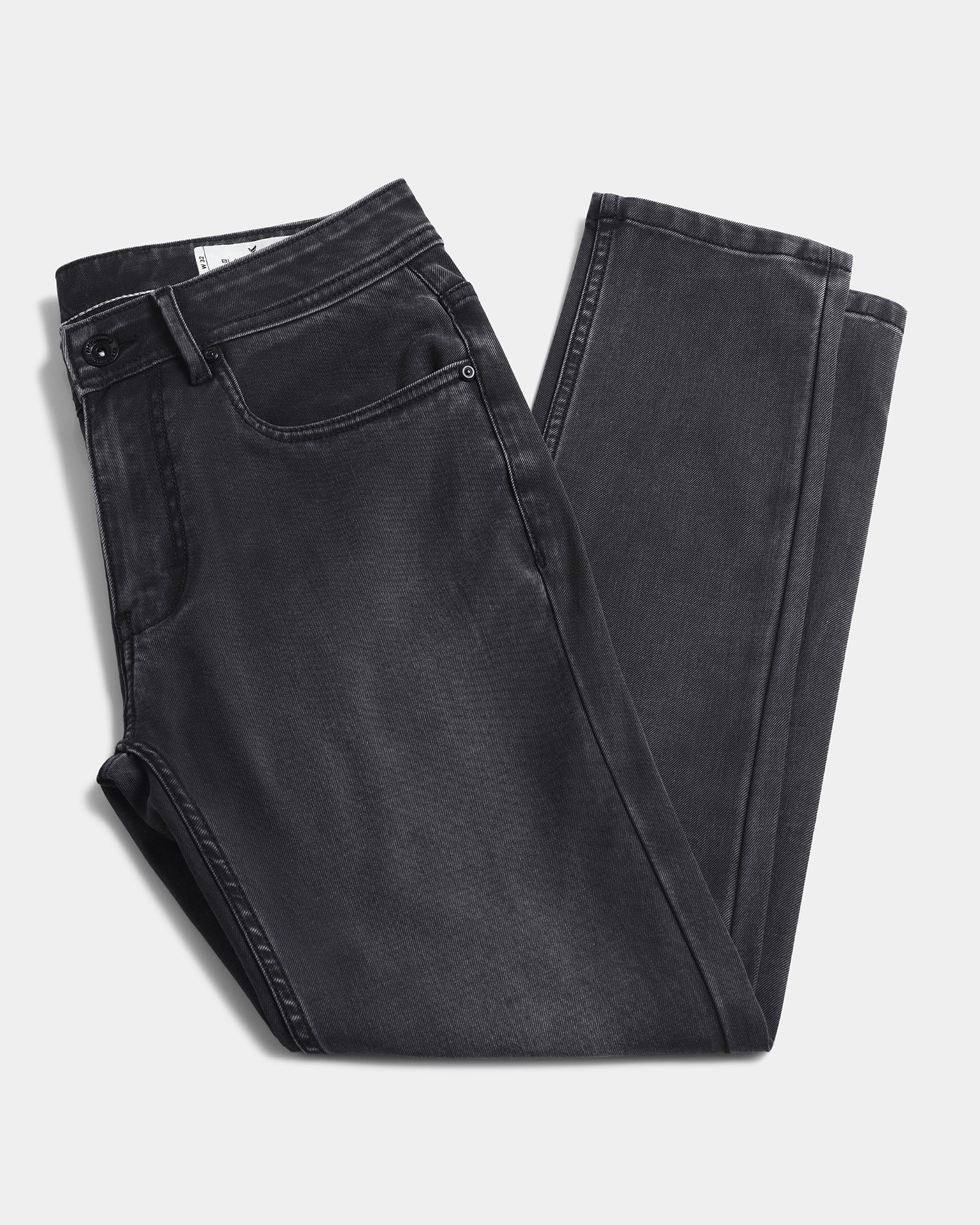 Black Superflex Skinny Cropped Jeans - Arland