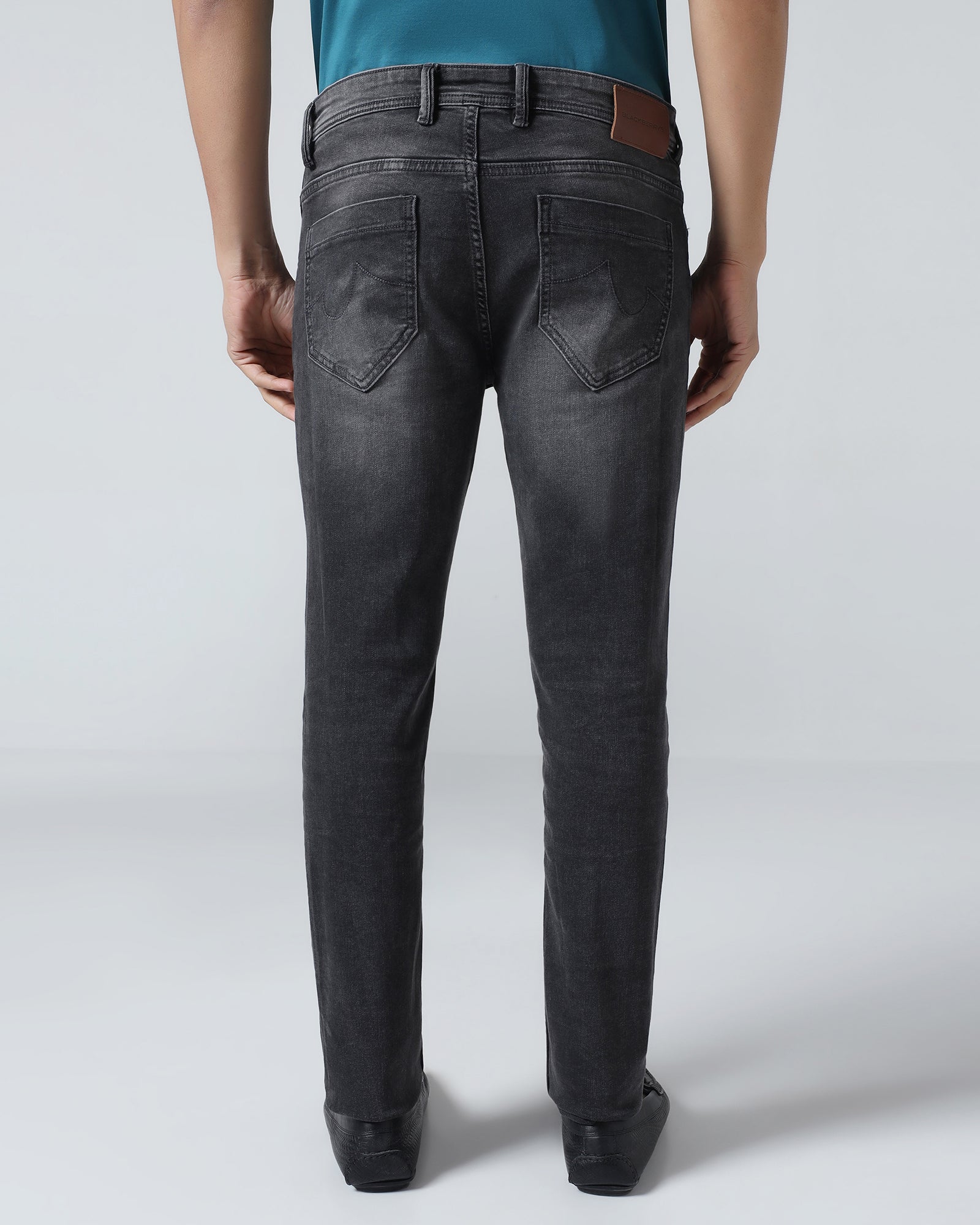 Black Superflex Slim Fit Jeans - Armin