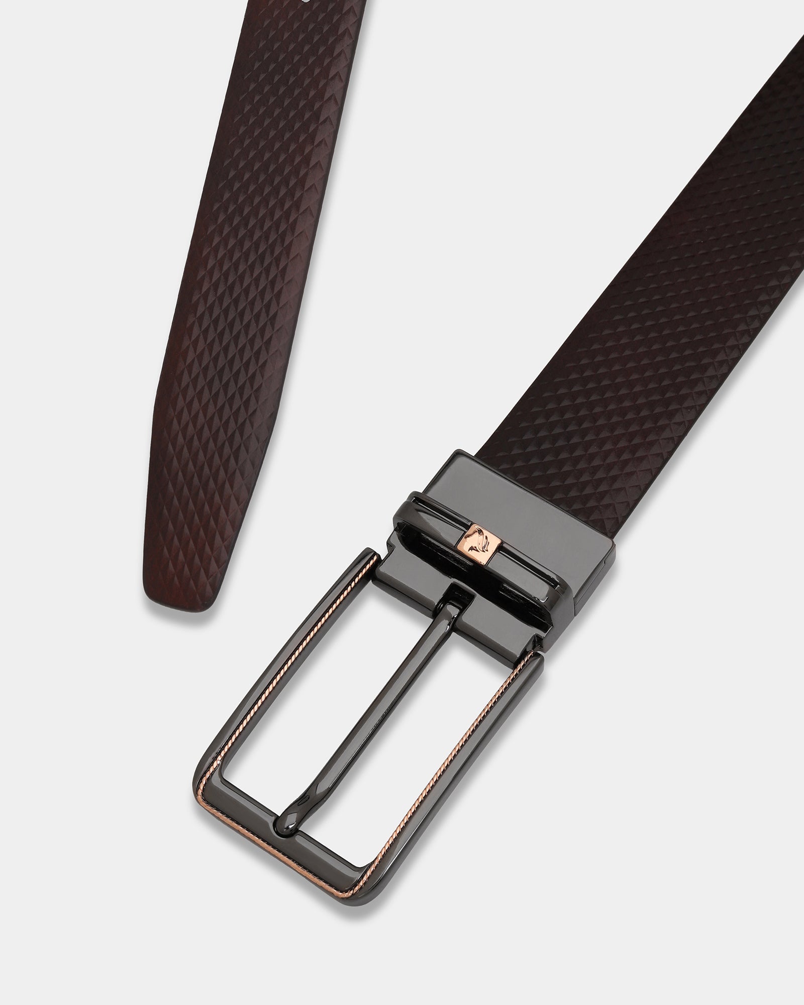Black Tan Solid Belts - Albion