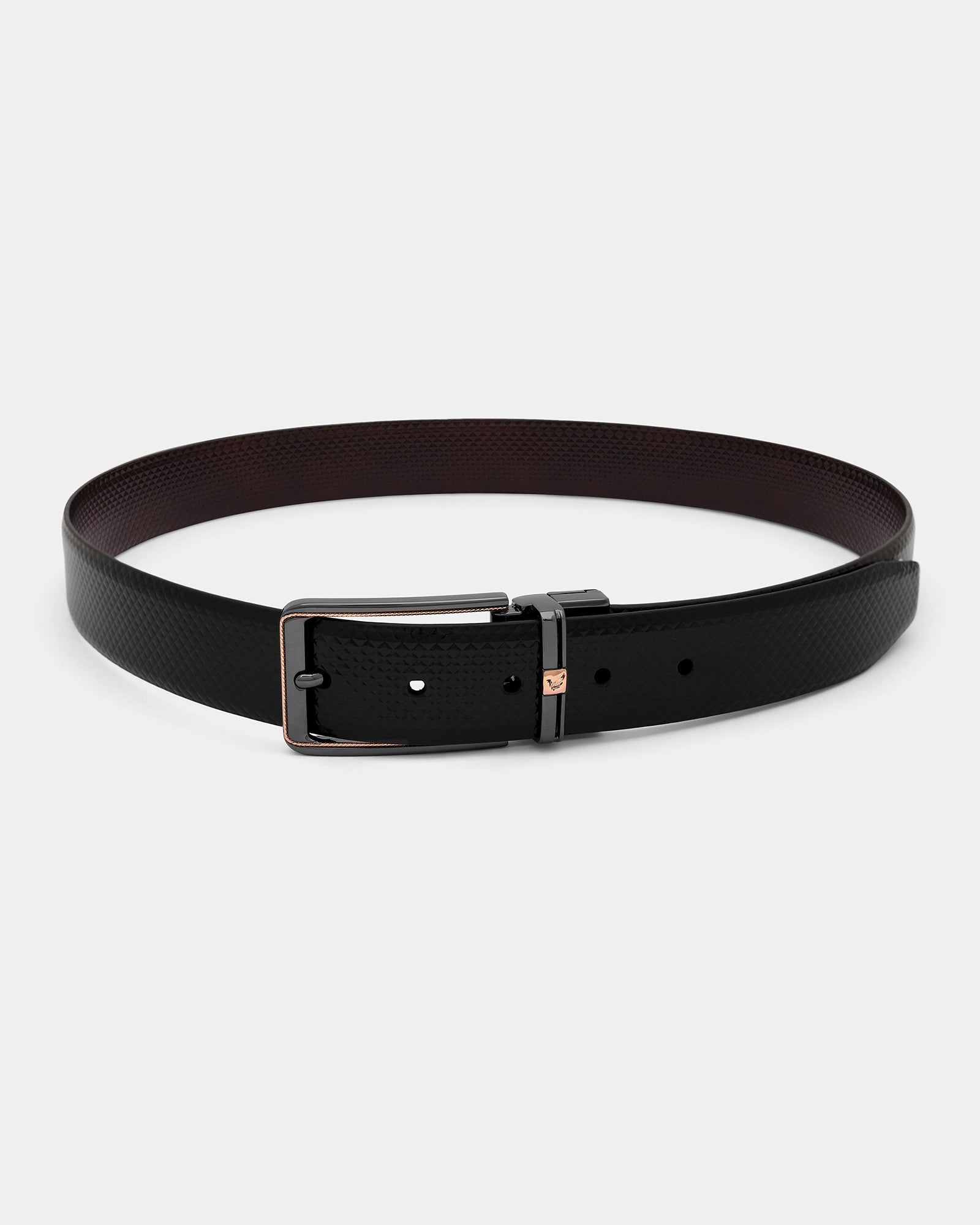 Black Tan Solid Belts - Albion