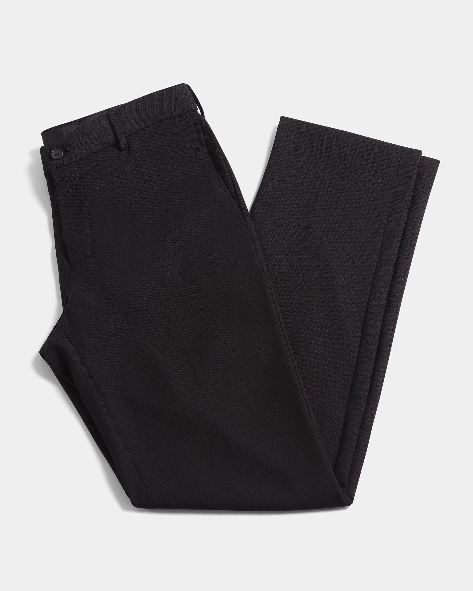 Black Techno Waist Textured Trouser - Billy