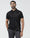 Black TechPro Printed Polo - Snape