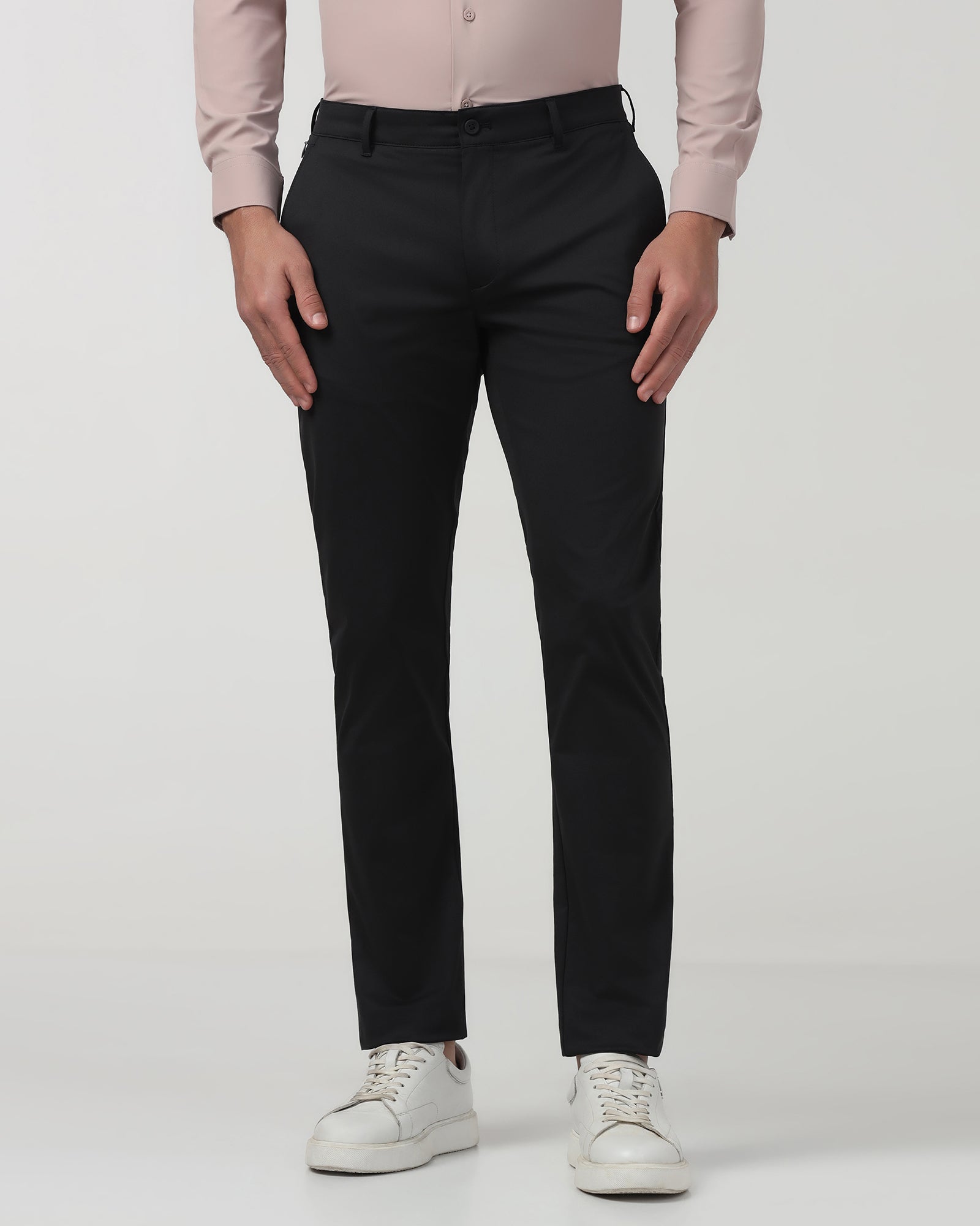 Black TechPro Solid Khakis - Yukon