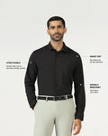 Black Techpro Solid Shirt - Shephard