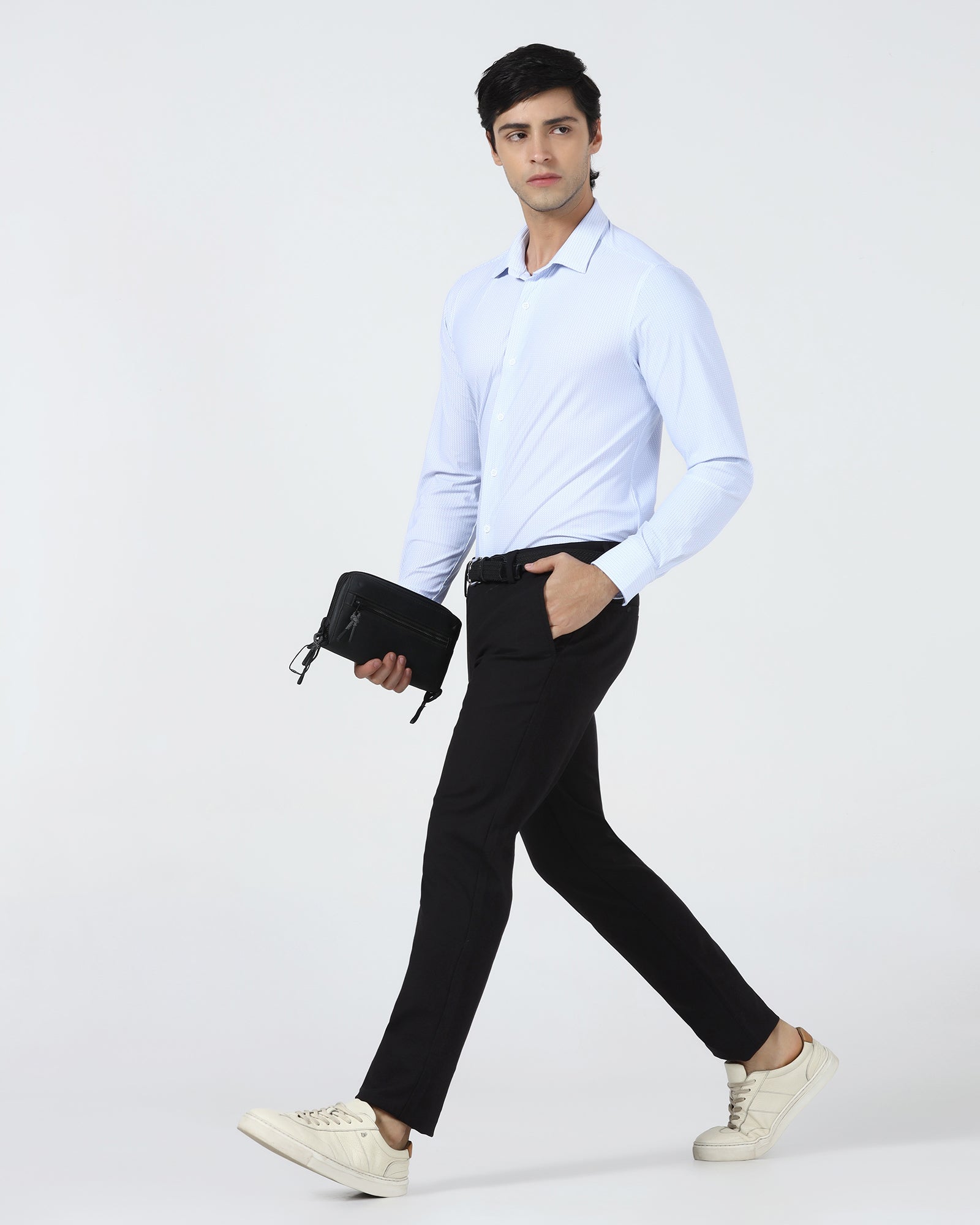 Black TechPro Textured Khaki - Pando