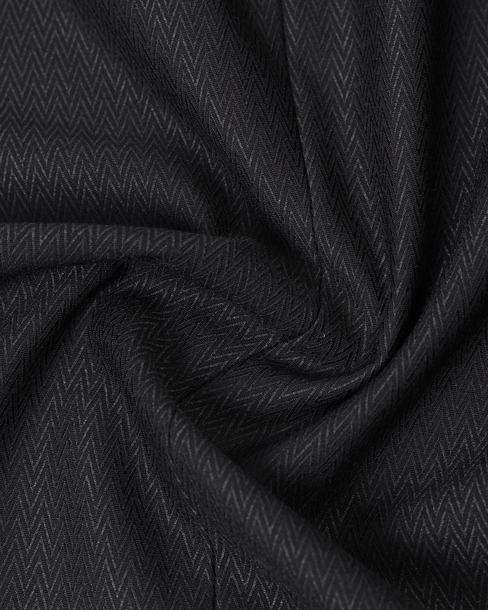 Black Textured Blazer - Proots