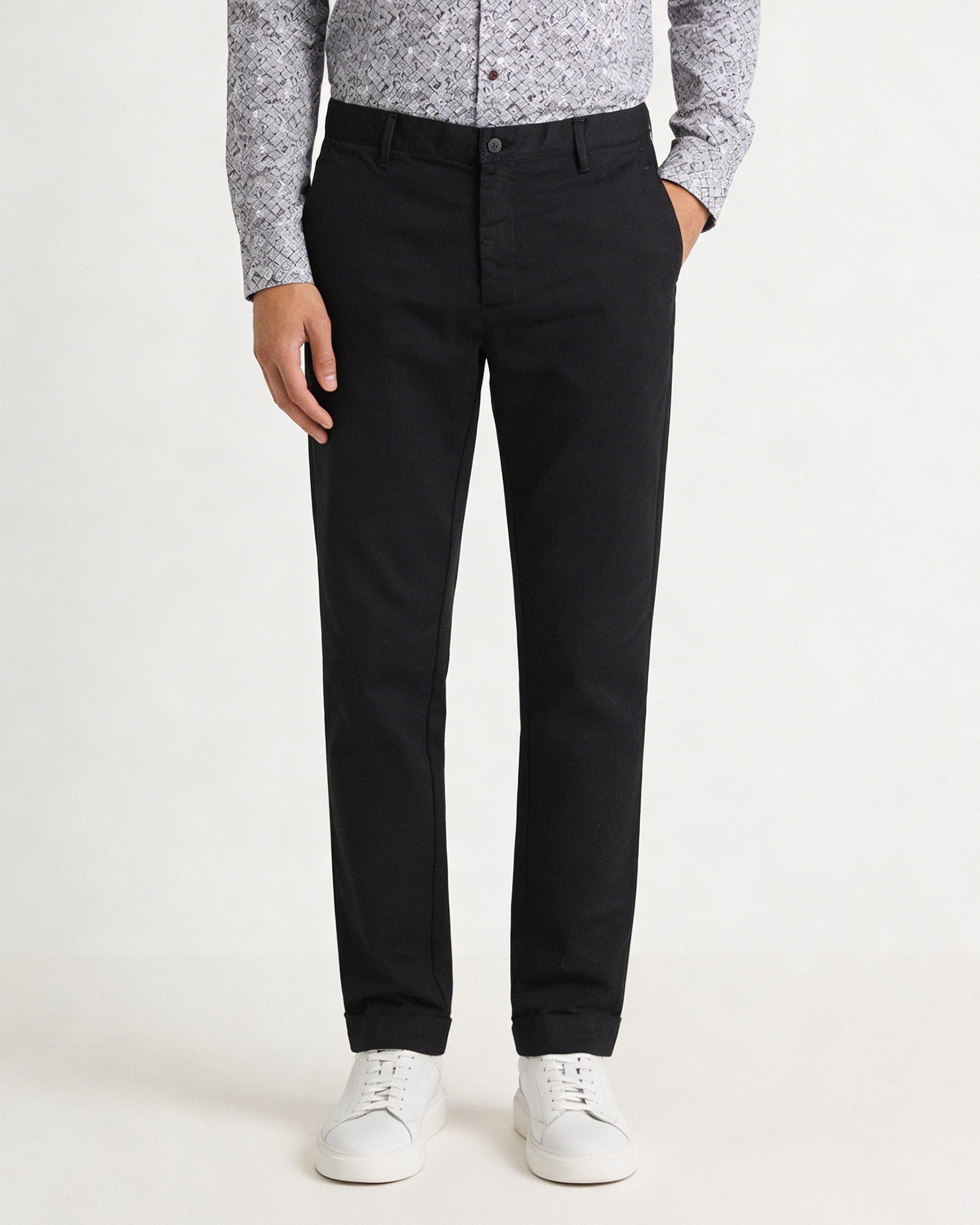 Black Textured Khaki - Lance