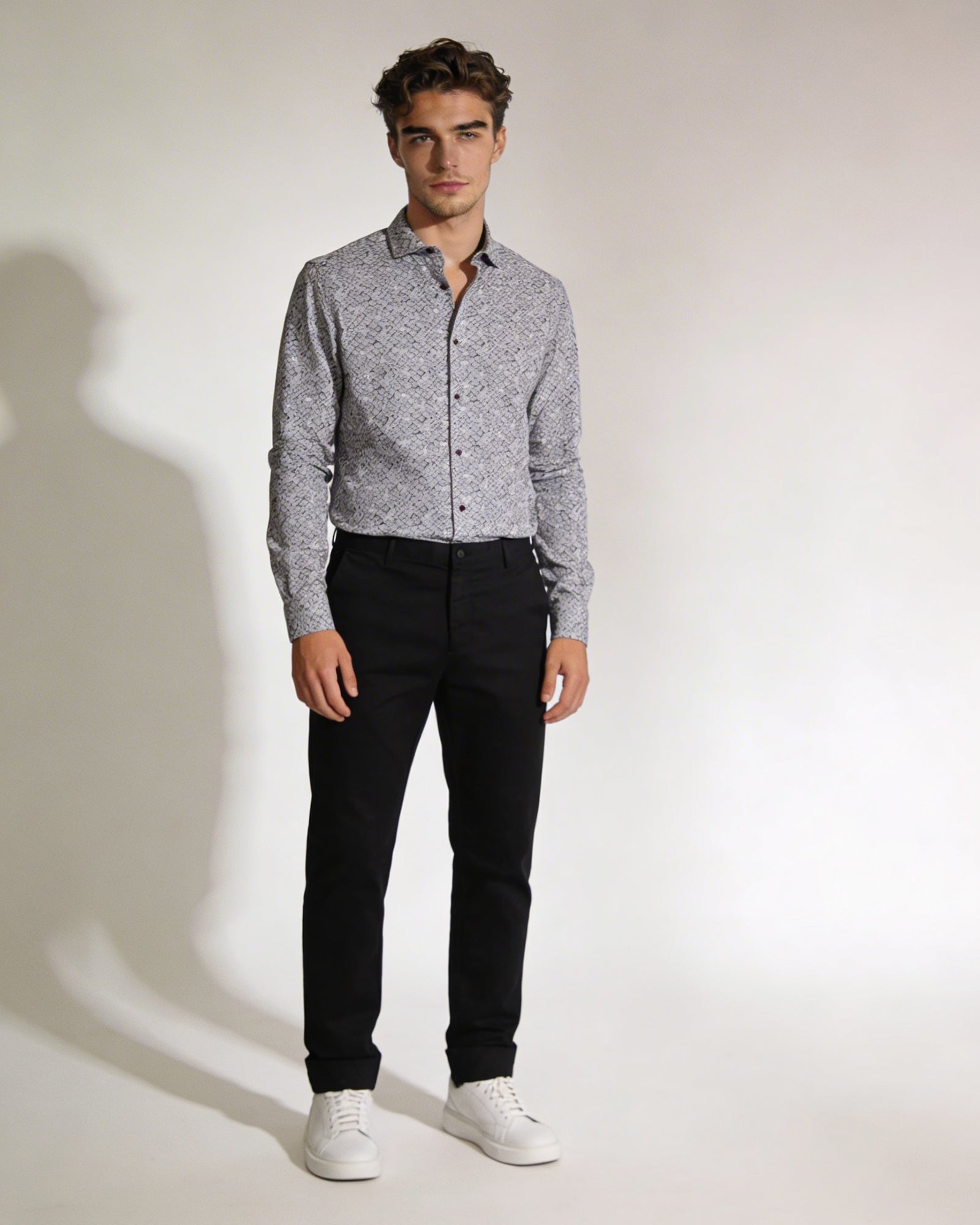 Black Textured Khaki - Lance