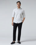 Black Textured Khakis - Palmer