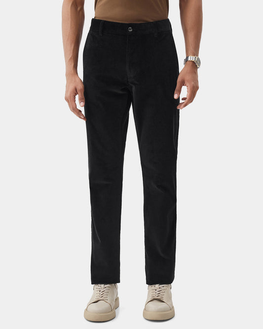 Black Textured Khakis - Pamir
