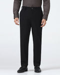 Black Textured Trouser - Palmer