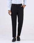 Black Textured Trouser - Pecado