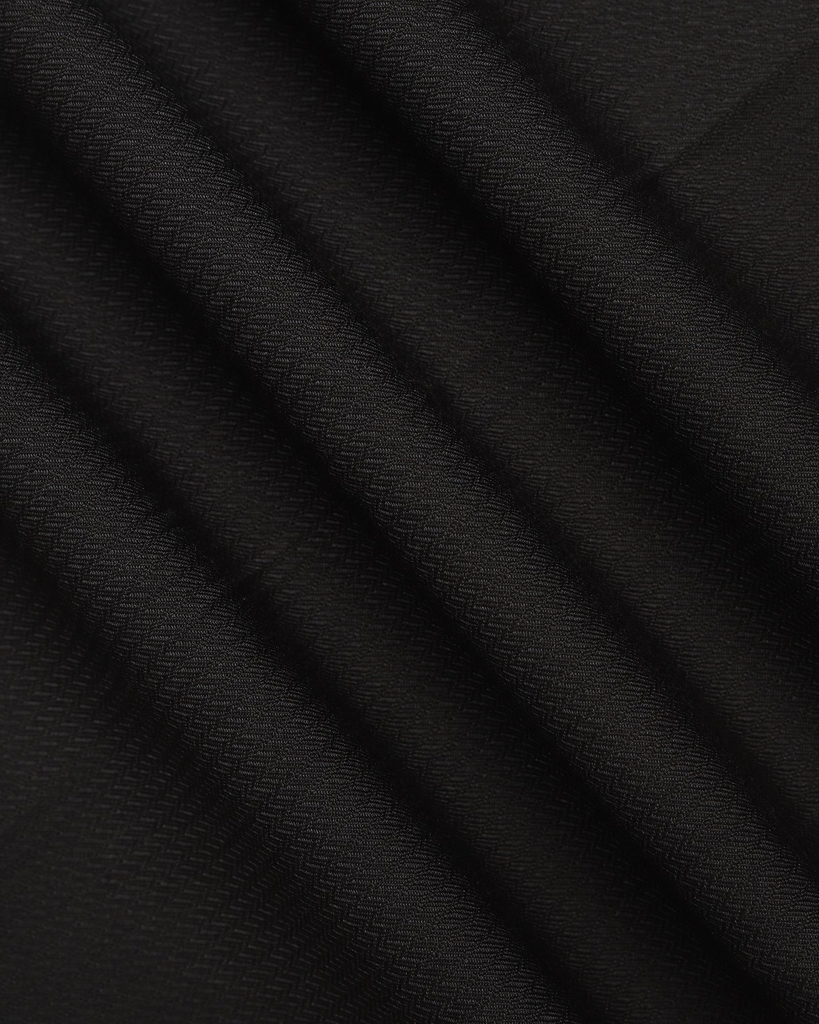 Black Textured Trouser - Sung