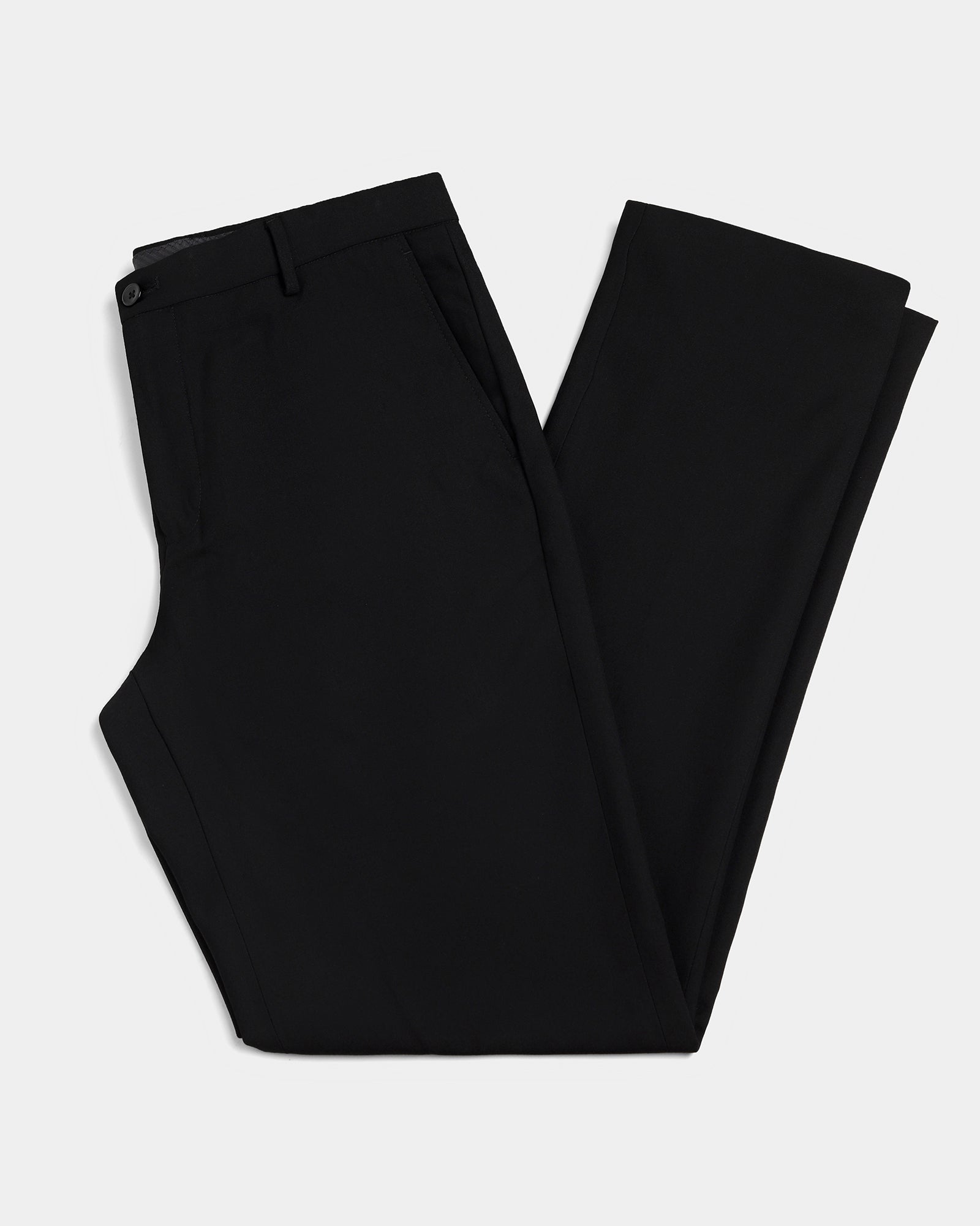 Black Textured Trouser - Taeh