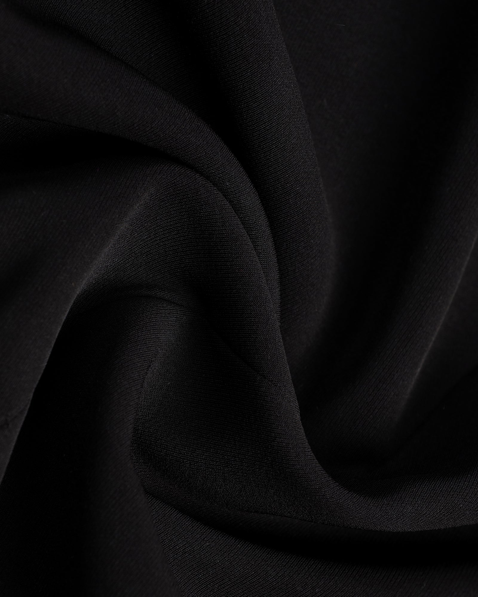 Black Three Piece Solid Suit - Erron