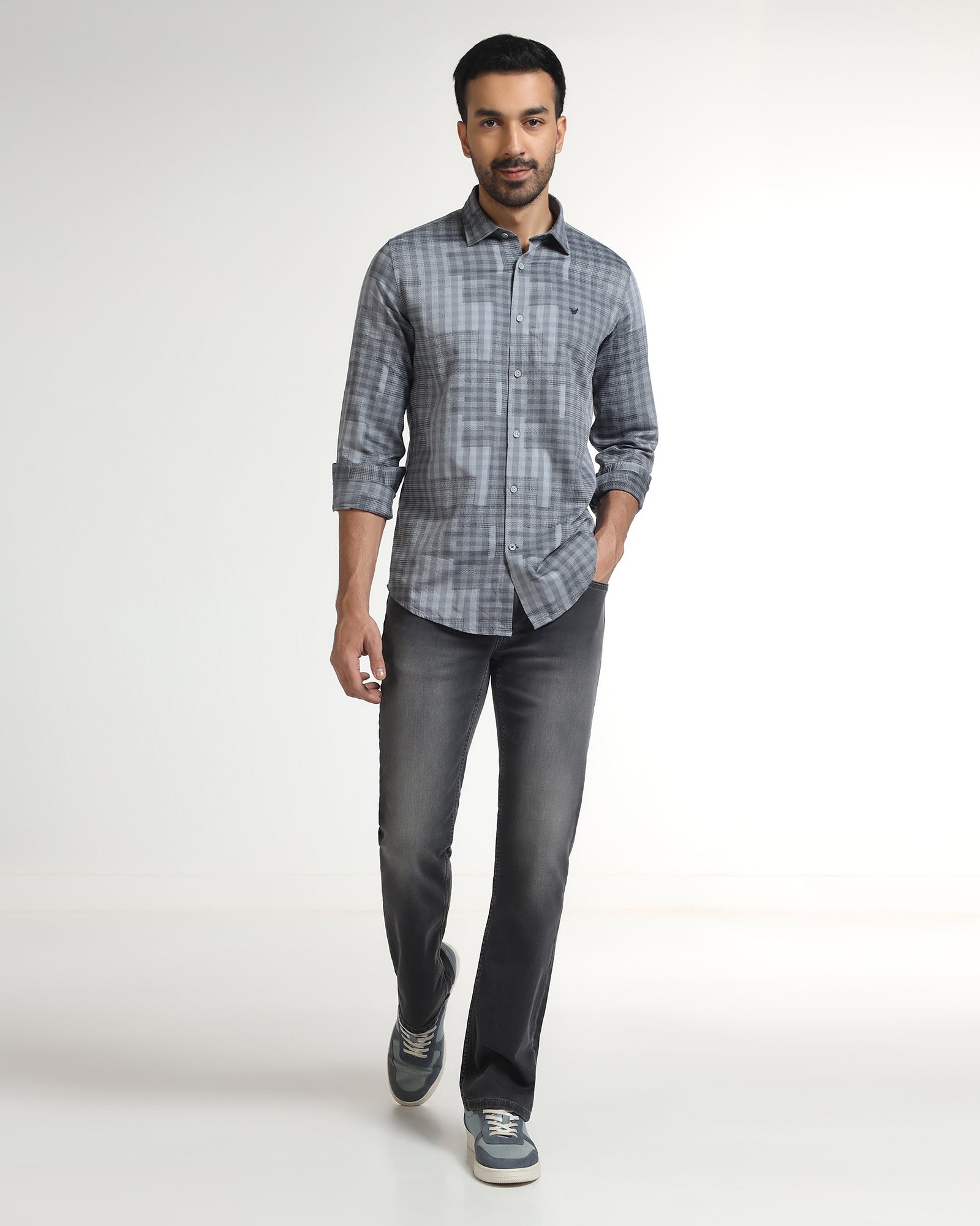 Black Ultrasoft Straight Comfort Jeans - Calus