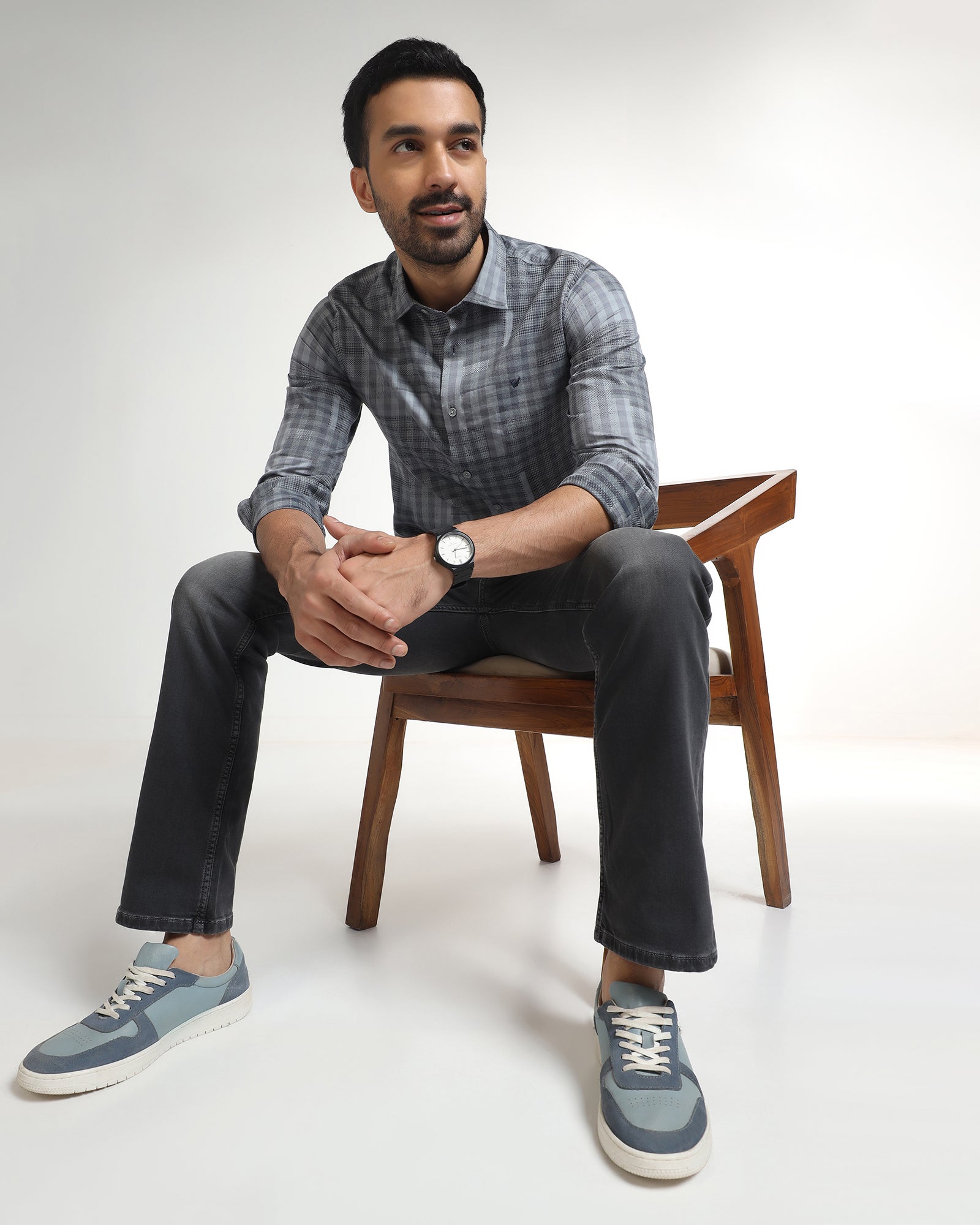 Black Ultrasoft Straight Comfort Jeans - Calus