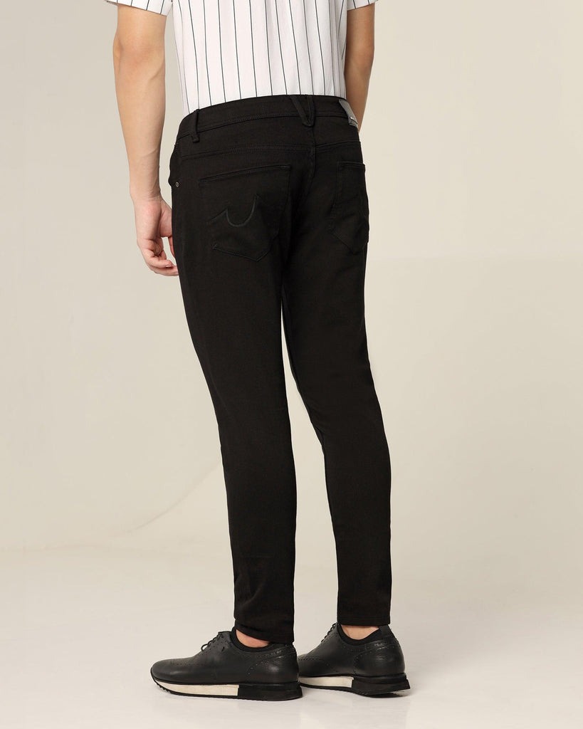 Bleed Zero Skinny Cropped Fiji Fit Black Jeans - Abto