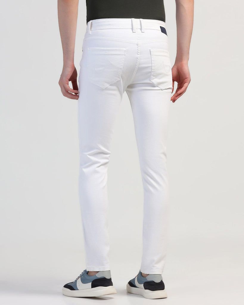 Bleed Zero Slim Yonk Fit White Jeans - Rene