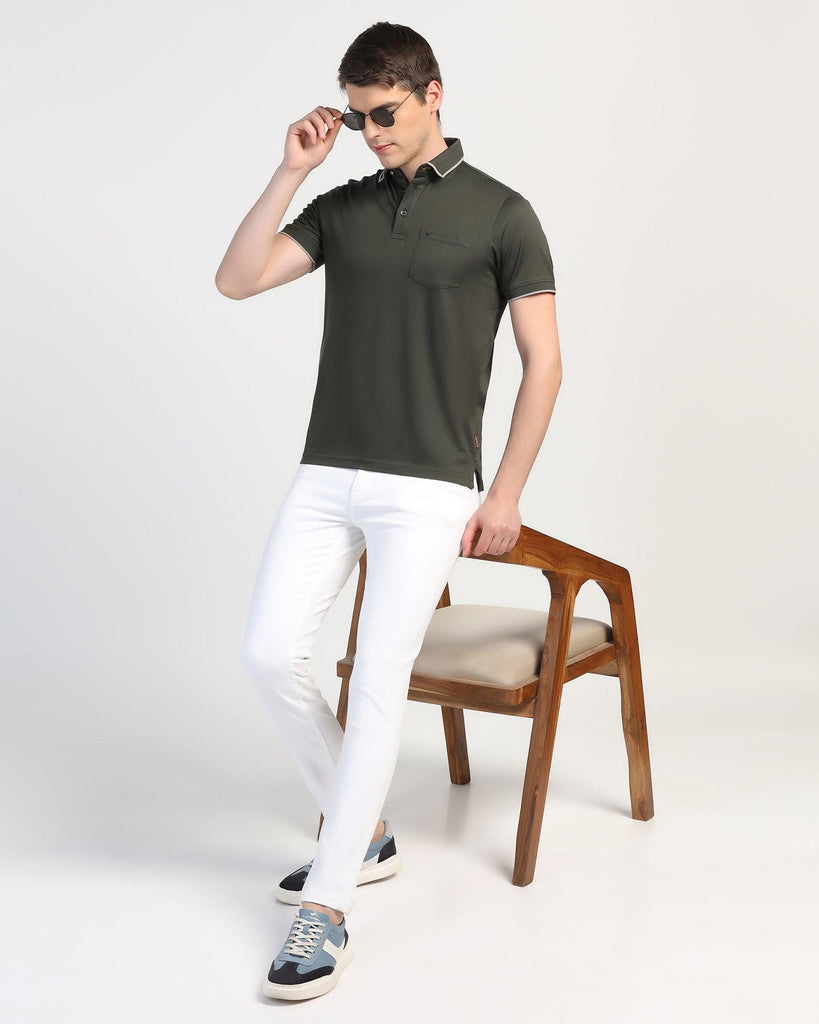 Bleed Zero Slim Yonk Fit White Jeans - Rene