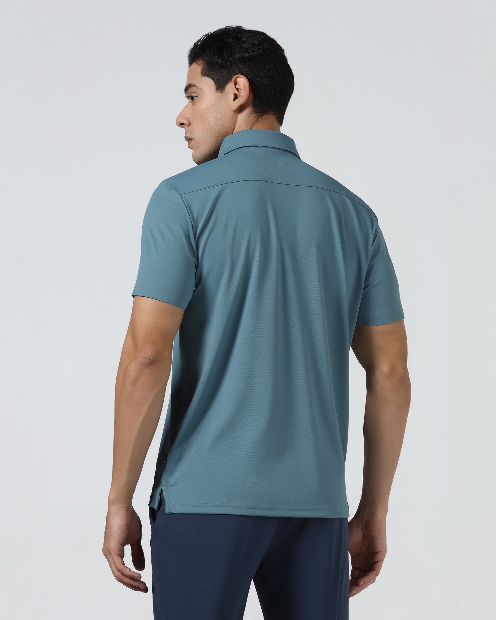 Blue TechPro Textured Polo - Hina