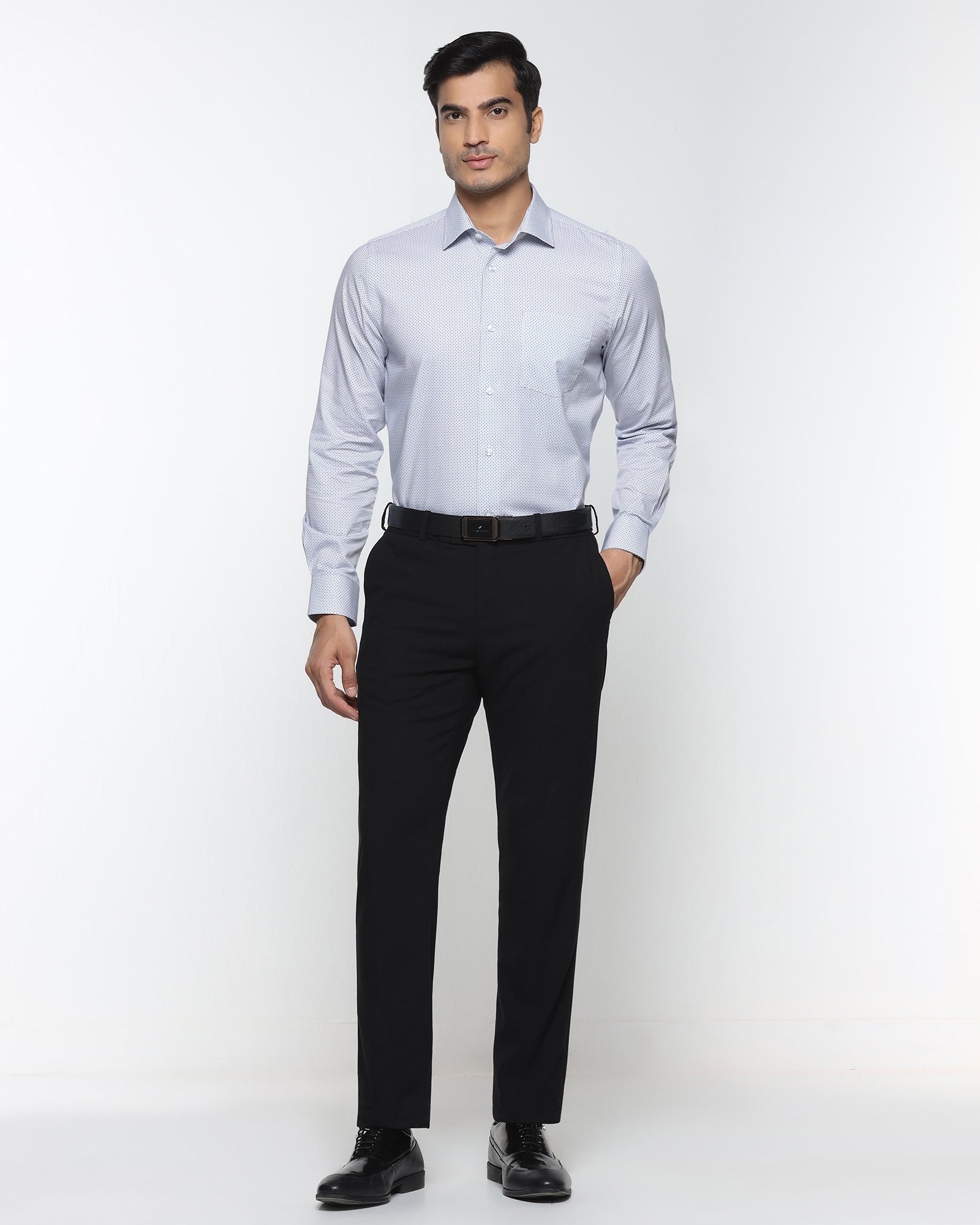 Blue Printed Shirt - Alava