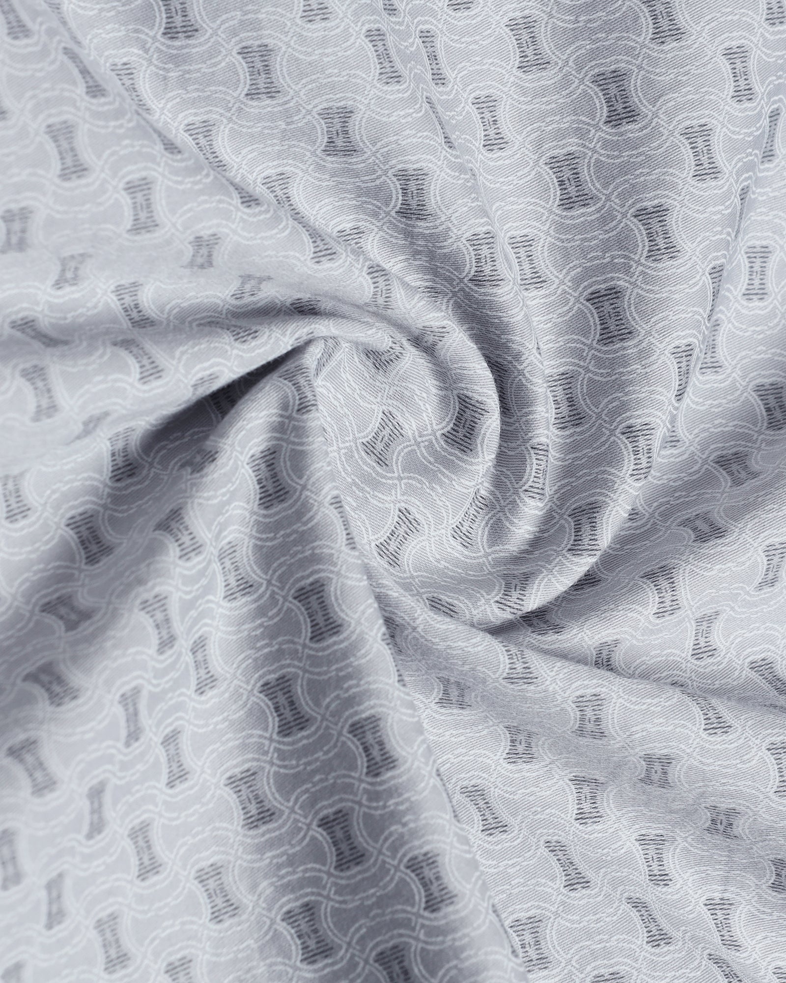 Blue Printed Shirt - Bedaf
