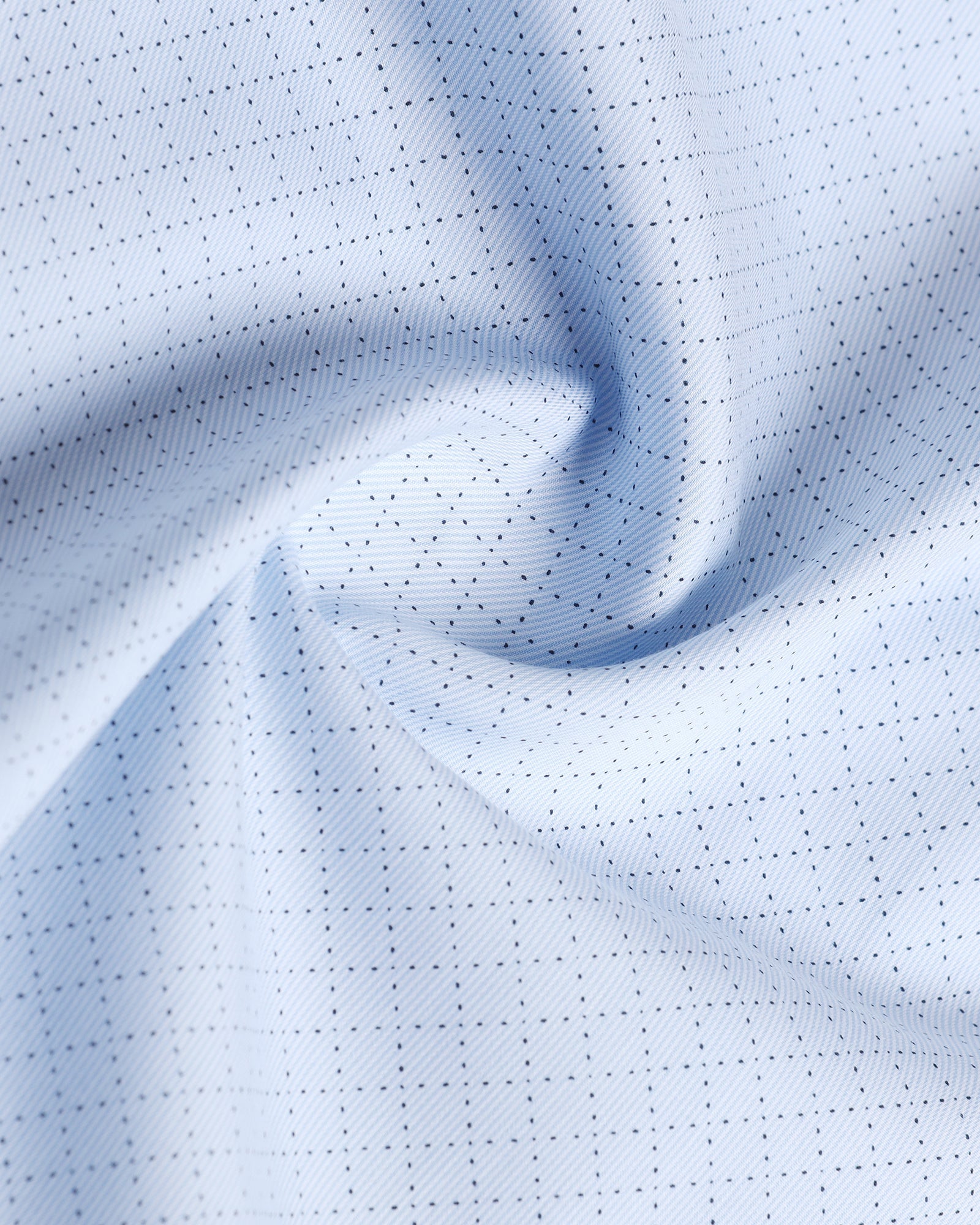 Blue Printed Shirt - Cube