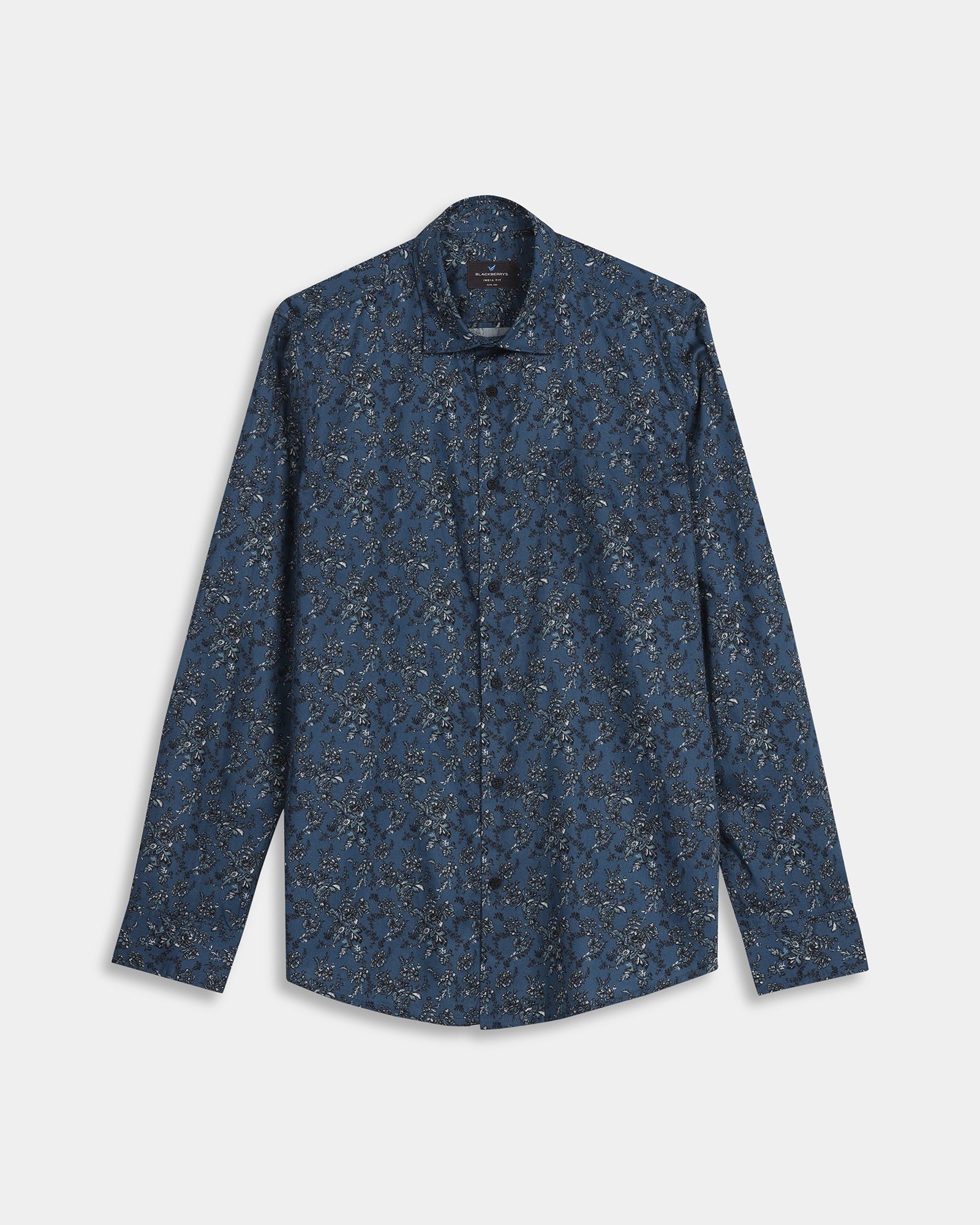 Blue Printed Shirt - Lionel