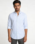 Blue Printed Shirt - Servo