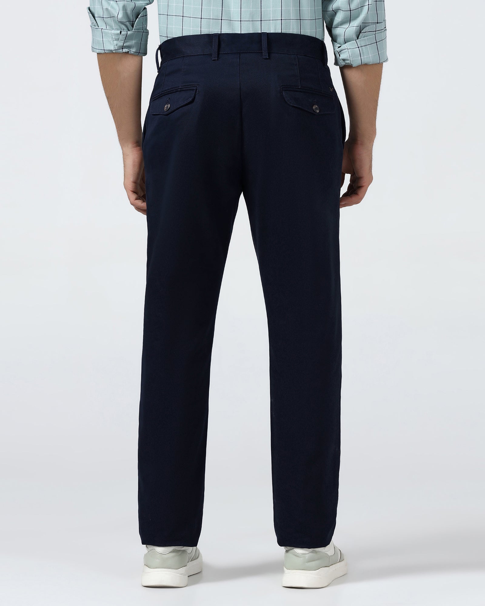 Blue Solid Khaki - Pine