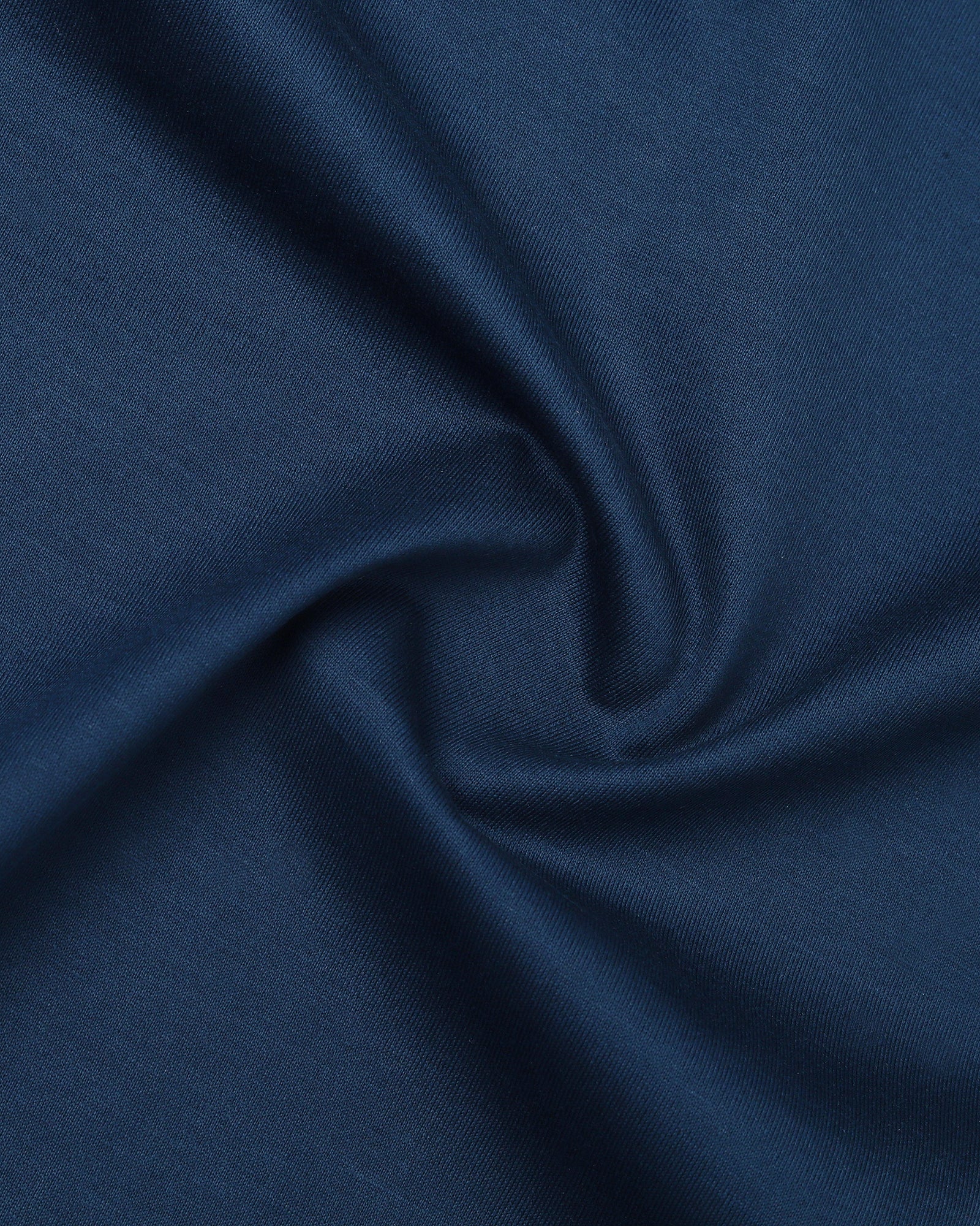 Blue Solid Polo - Orion