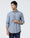 Blue Solid Shirt - Laos