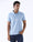 Blue Solid Polo - Rhoda