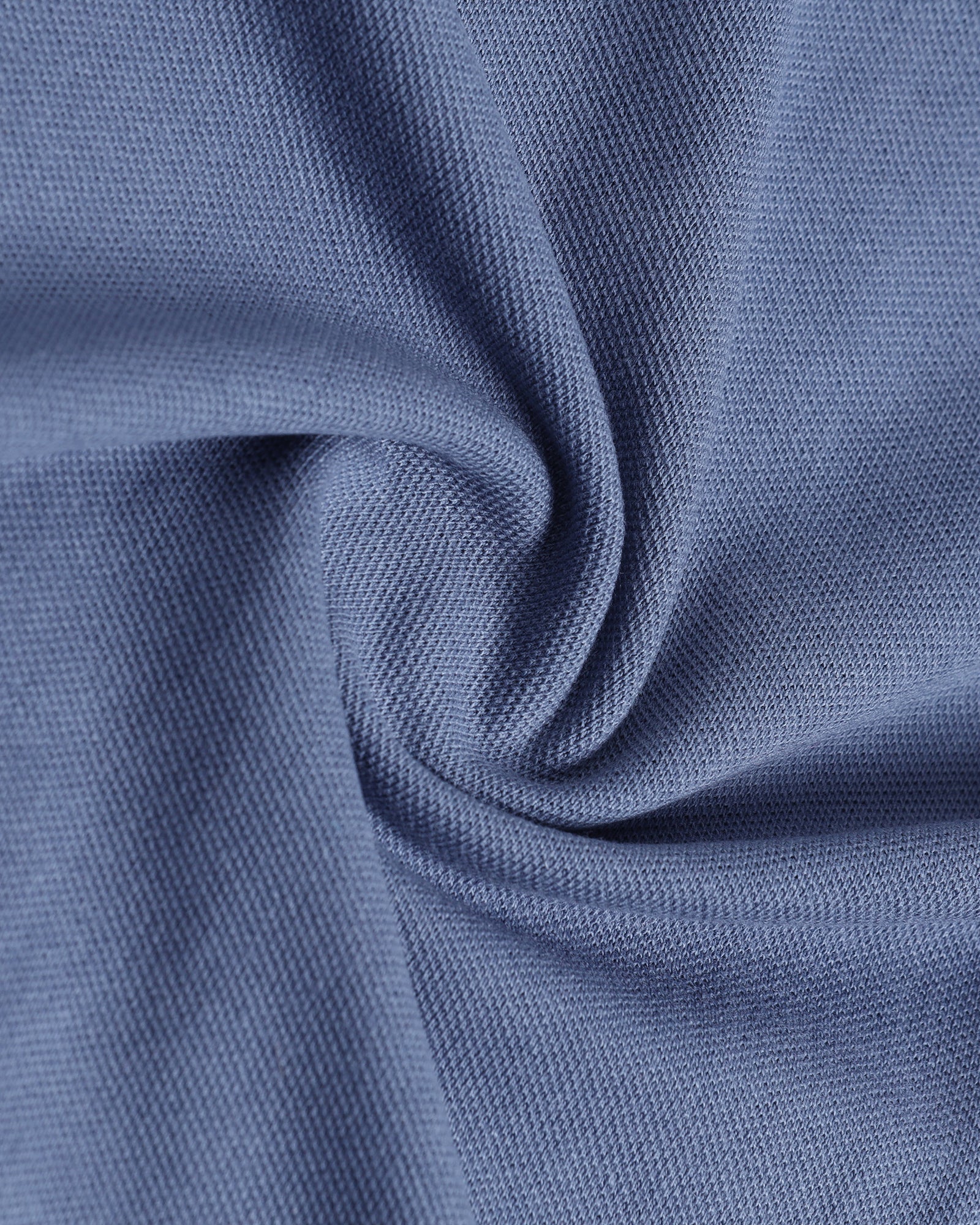 Blue Solid Polo - Rupert