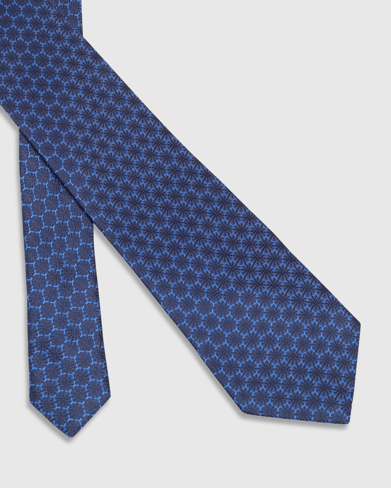 Blue Solid Tie - Wyatt