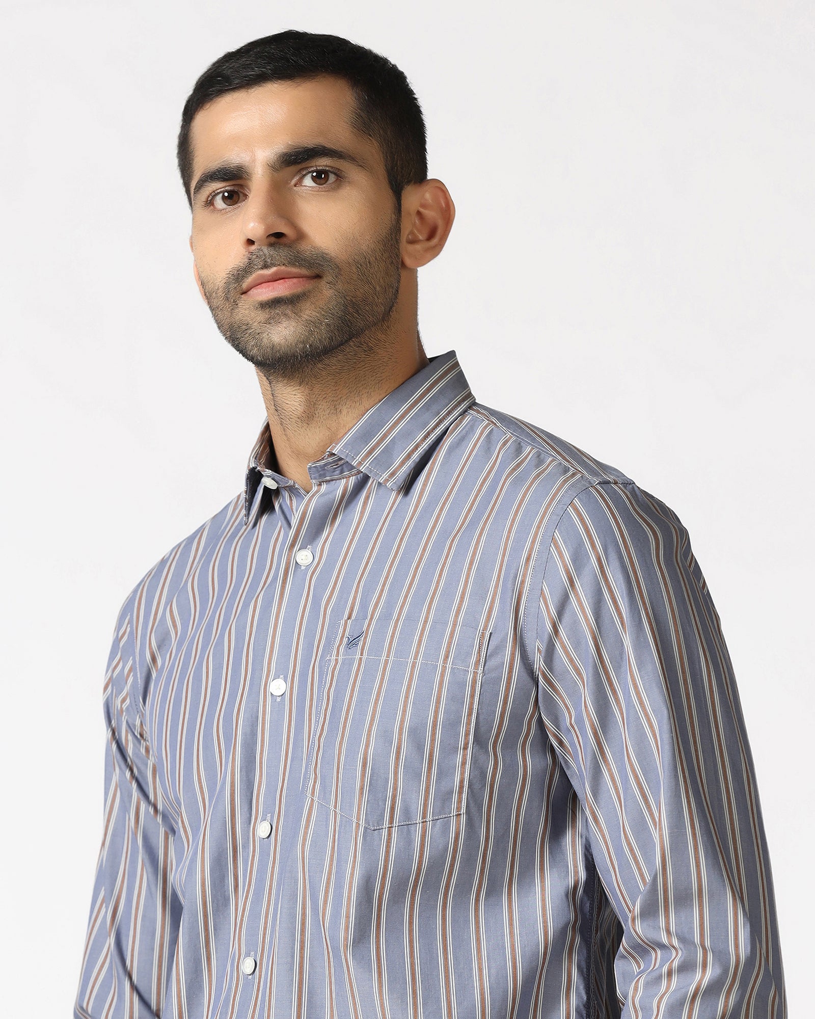 Blue Stripe Shirt - Florian