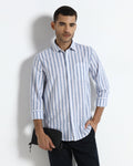 Blue Stripe Shirt - Genex