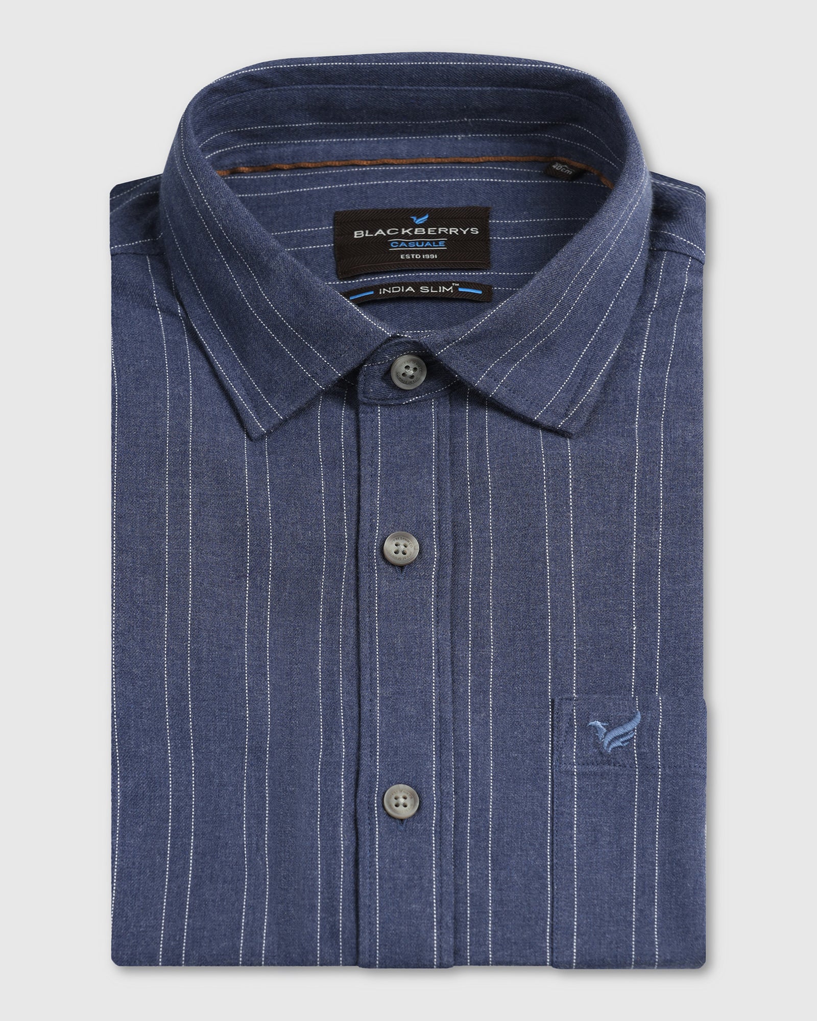Blue Stripe Shirt - Numo