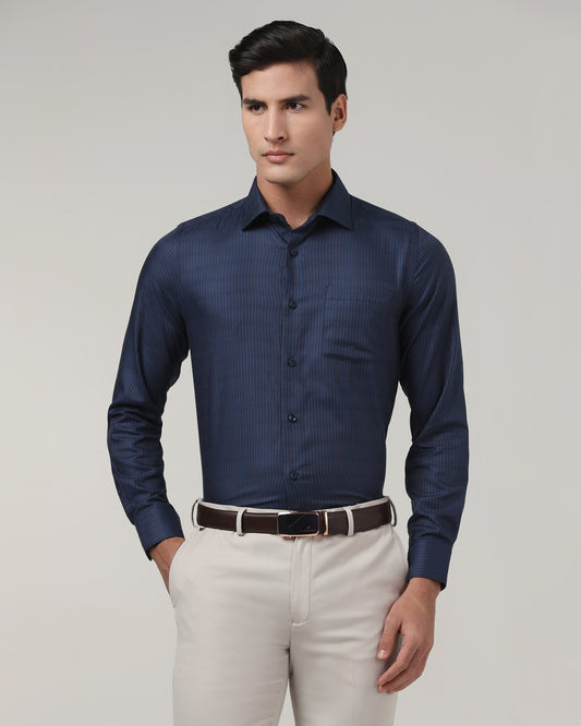 Blue Stripe Shirt - Preston