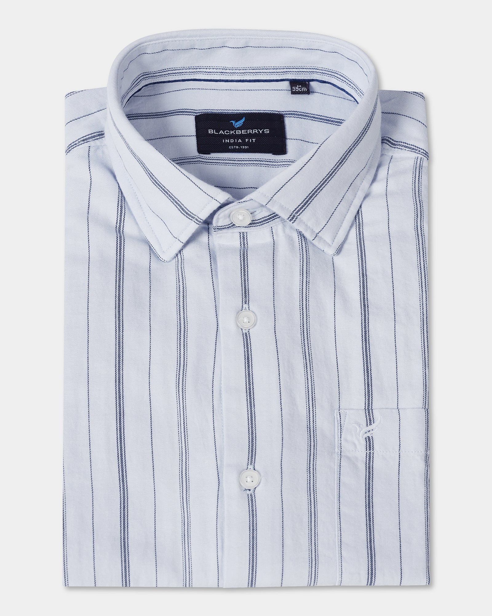Blue Stripe Shirt - Rakey