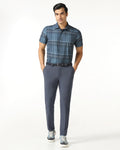 Blue Techpro Solid Trouser - Dean