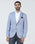 Blue Textured Blazer - Declan