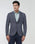 Blue Textured Blazer - Gio