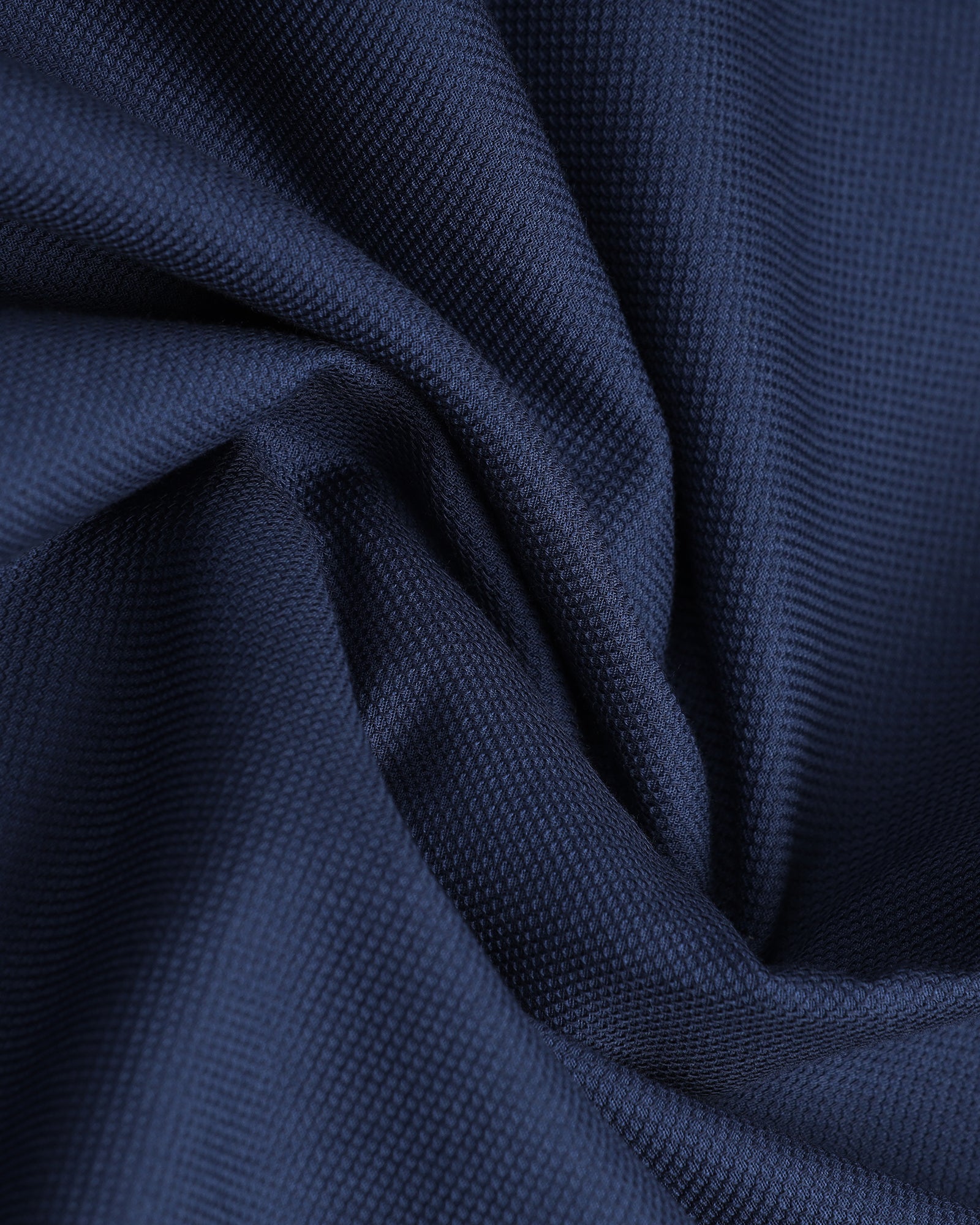 Blue Textured Shirt - Caty