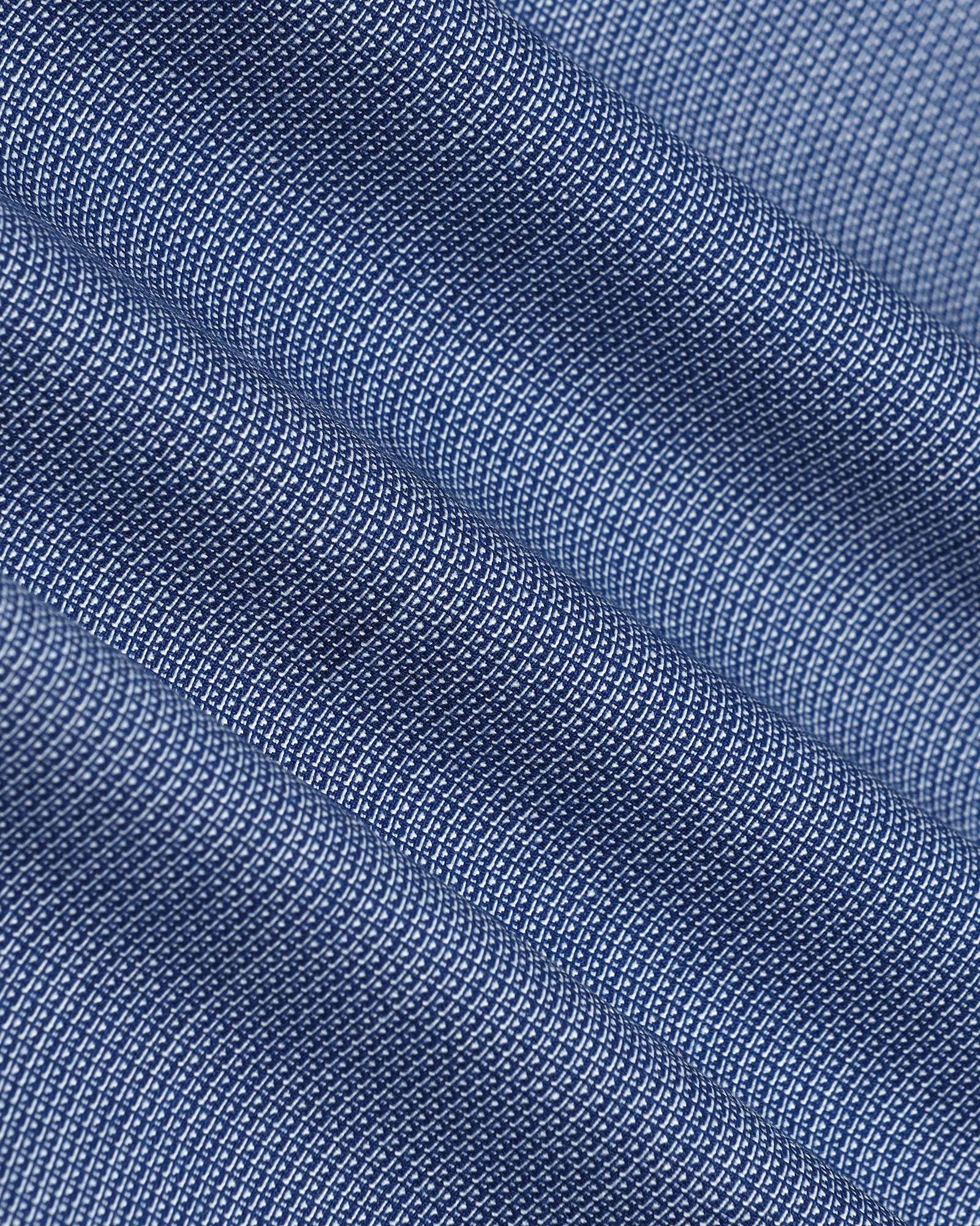 Blue Textured Trouser - George