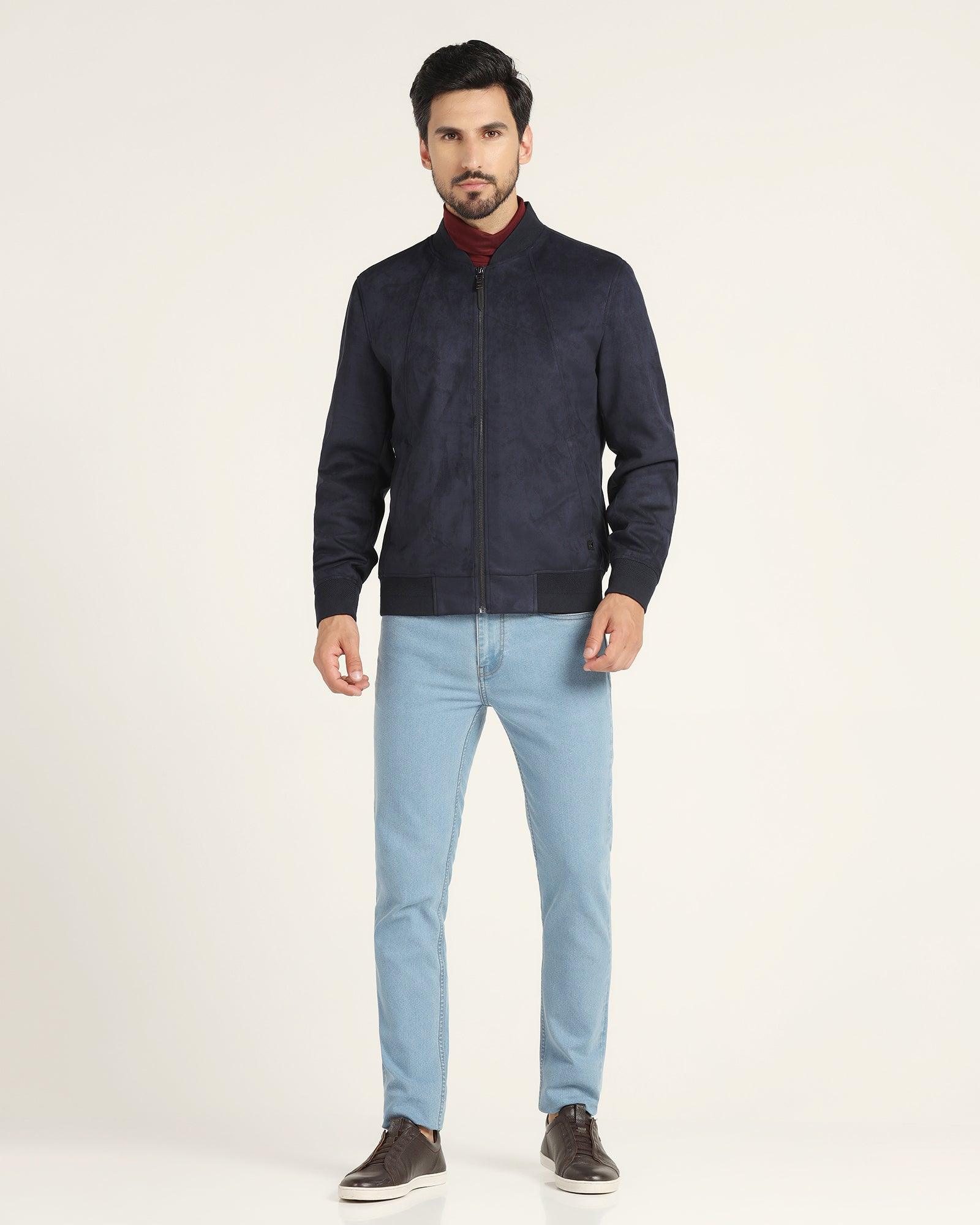 Buy online Navy Blue Polyester Bomber Jacket from Jackets for Men by Camey  for ₹1749 at 50% off | 2024 Limeroad.com