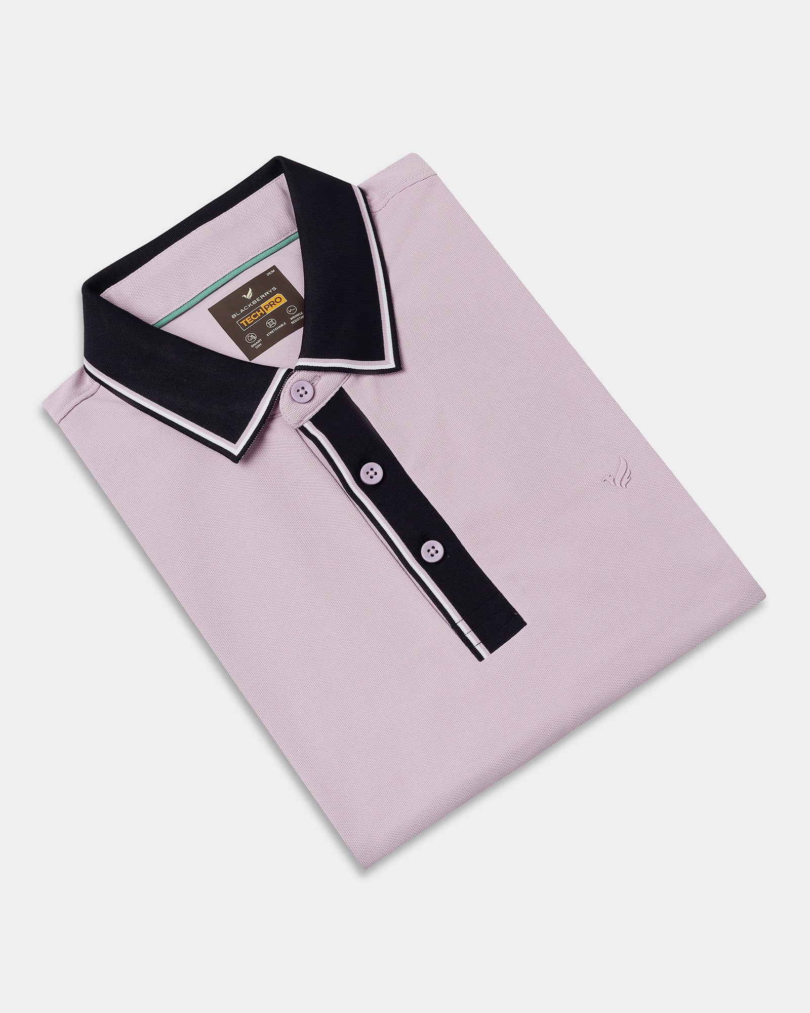 Bright Lilac TechPro Solid Polo - Ron